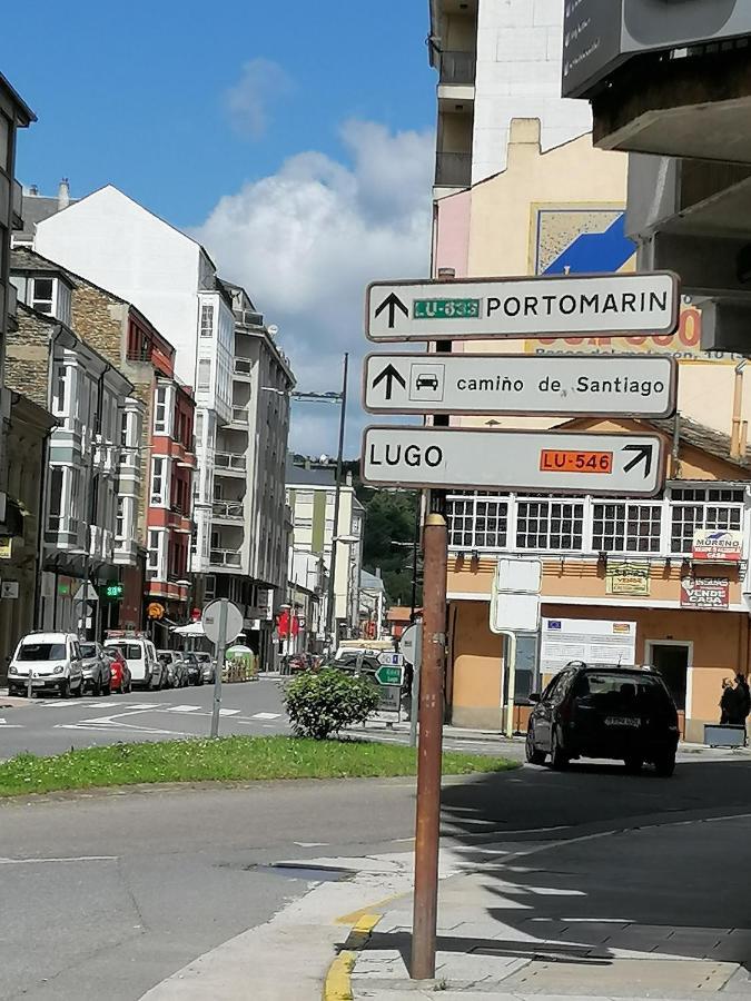 Cuatro Caminos Hotel Sarria Exterior foto